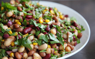 Salada de feijão