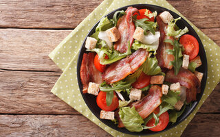 Salada de bacon