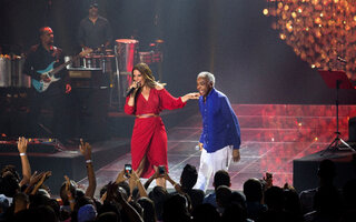 Ivete Sangalo e Gilberto Gil