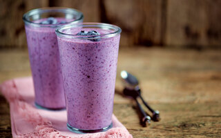 Shake de Blueberry sem Lactose
