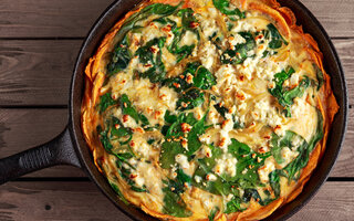 Quiche de Espinafre