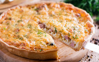 Quiche de Presunto e Queijo