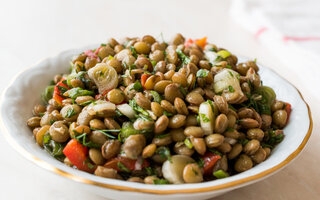 Salada de lentilha