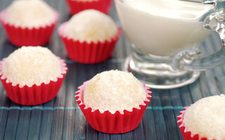 Brigadeiro de chocolate branco