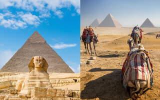 Pirâmides de Gizé, Cairo - Egito