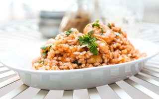 Risoto de Camarão