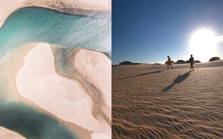 Qual deste paraísos de areia você quer visitar primeiro?