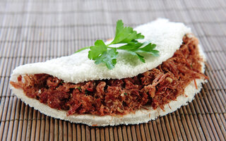 Tapioca de carne seca