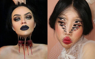 24 ideias de maquiagens para apostar neste Halloween