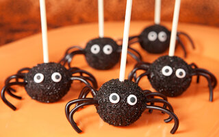 Cake Pops de Aranha