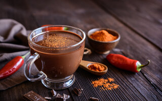 Chocolate quente com pimenta