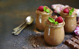 Mousse de doce de leite