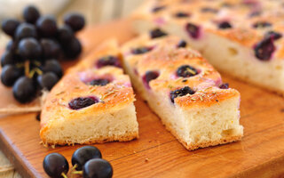 Focaccia de uva