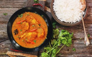 Curry de peixe
