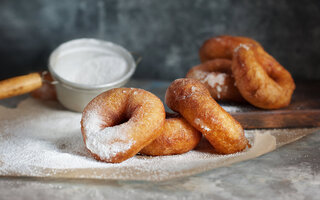 Rosquinhas de coco e erva-doce