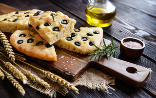 Focaccia de azeitona