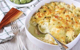 Couve-flor Gratinada