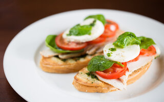 Bruschetta de peru