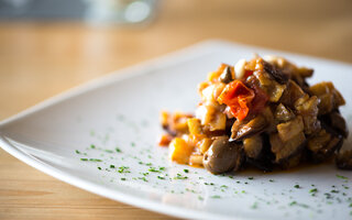 Caponata de berinjela