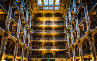 Biblioteca George Peabody | Baltimore, EUA