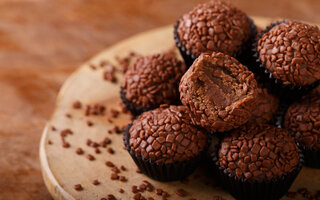 Brigadeiro de grão de bico