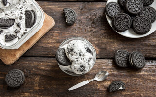 Sorvete de Oreo