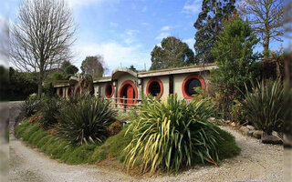 The Hobbit Motel, Woodlyn Park (Senhor dos Anéis) | Waitomo, New Zealand