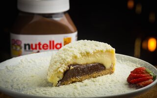 Torta de Nutella e Leite Ninho