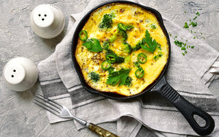 Omelete de Brócolis