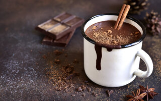 Chocolate quente com gengibre