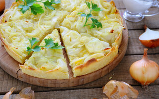 Quiche de cebola