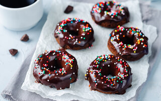 Donuts de chocolate