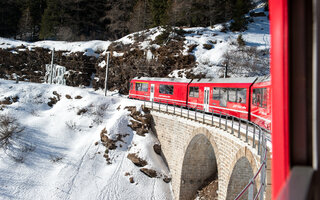 Trenino Rosso del Bernina | Tirano - St. Moritz