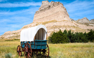 NEBRASKA: SCOTTS BLUFF MONUMENT