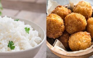 Arroz + Bolinho de Arroz