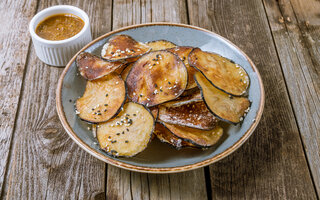 Chips de berinjela