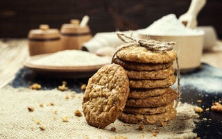 Biscoito integral com farinha de centeio