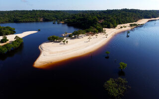 Praias na época da seca