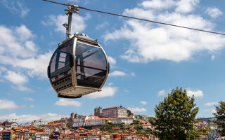 Passeio de teleférico