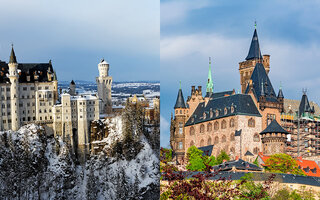 Qual desses castelos mais te impressionou?