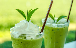 Smoothie de chá verde