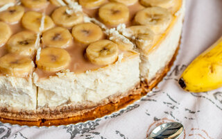 Torta de Banana com Ricota