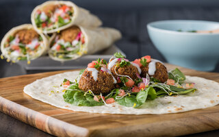 Wrap de Falafel