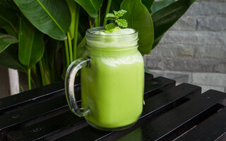 Smoothie de chá verde