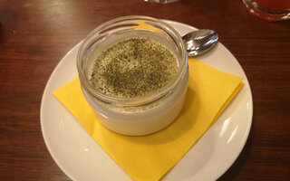 Panna cotta de chá de camomila