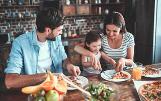 Pizzada em casa