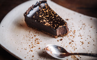 Torta de Paçoquita com Brigadeiro