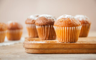 Muffin de Amêndoas e Passas