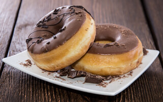 Donut de chocolate