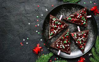 Árvore de Natal de Brownie